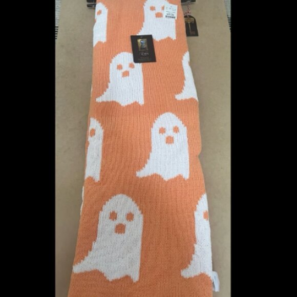 Cynthia Rowley | Orange Ghost Blanket | Overisde - Picture 2 of 2